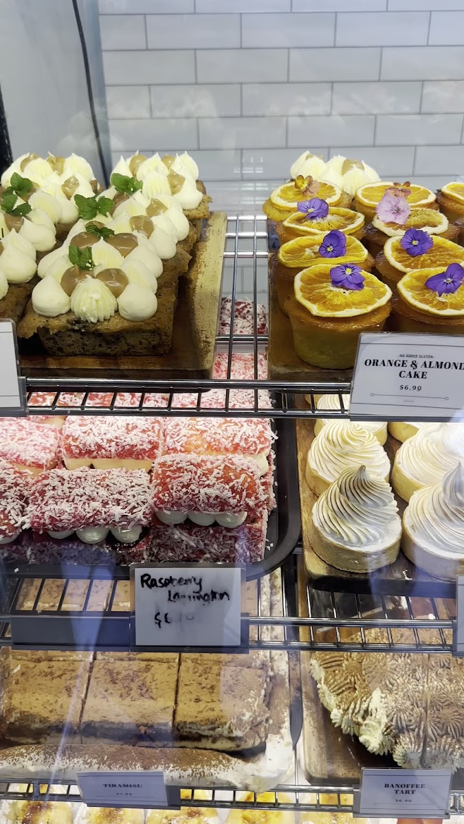 Levain cake and sweet pastry