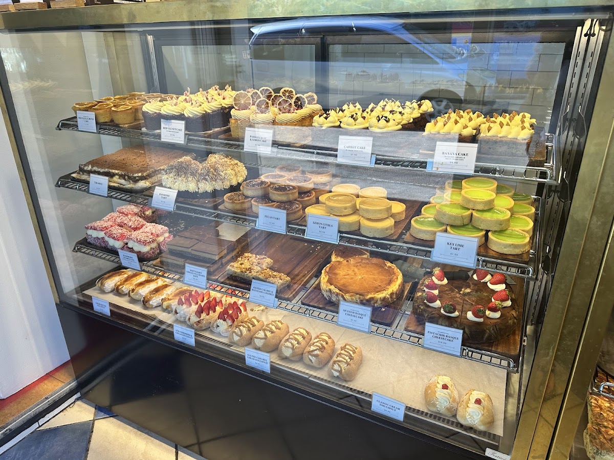 Display case at Levain