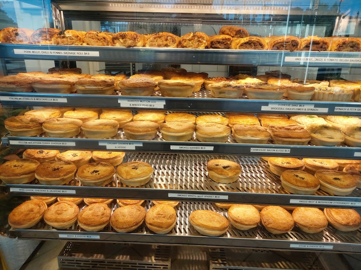 Bakery food and drink from Levain